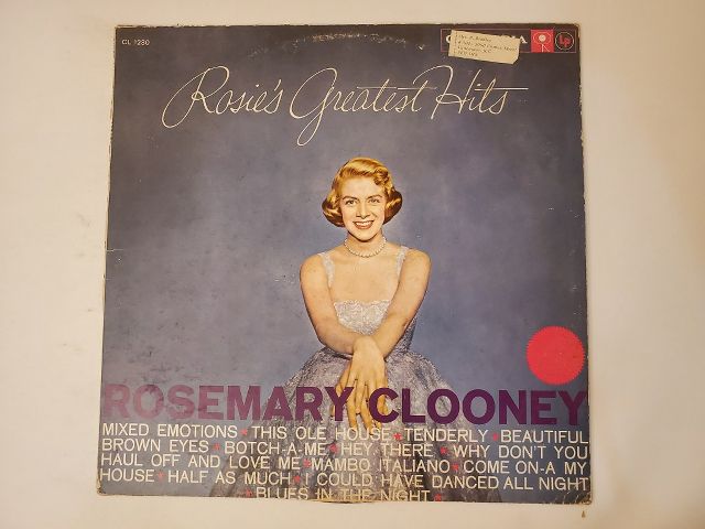 Rosemary Clooney Rosie's Greatest Hits vinyl record