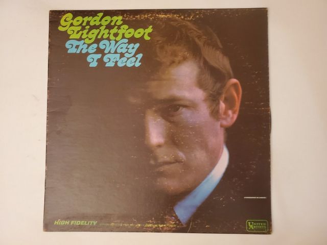 Gordon Lightfoot The Way I Feel vinyl record