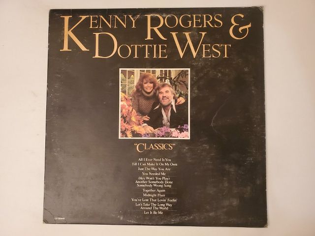 Kenny Rogers & Dottie West Classics vinyl record