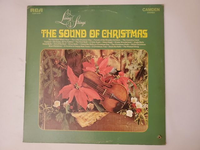 Living Strings The Sound of Christmas vinyl record