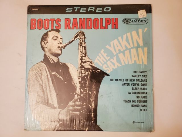 Boots Randolph The Yakin' Sax Man vinyl record