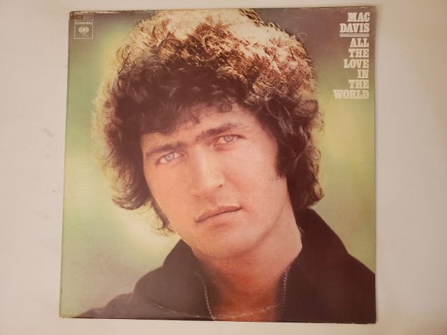 Mac Davis All the Love in the World vinyl record