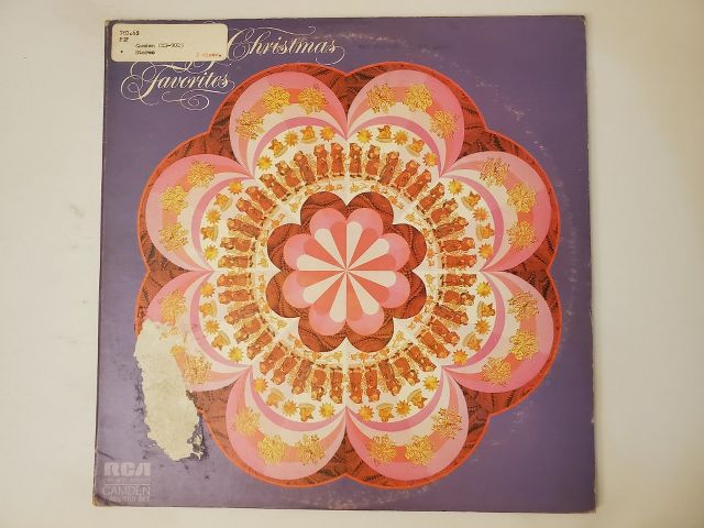 Unknown Christmas Favorites vinyl record