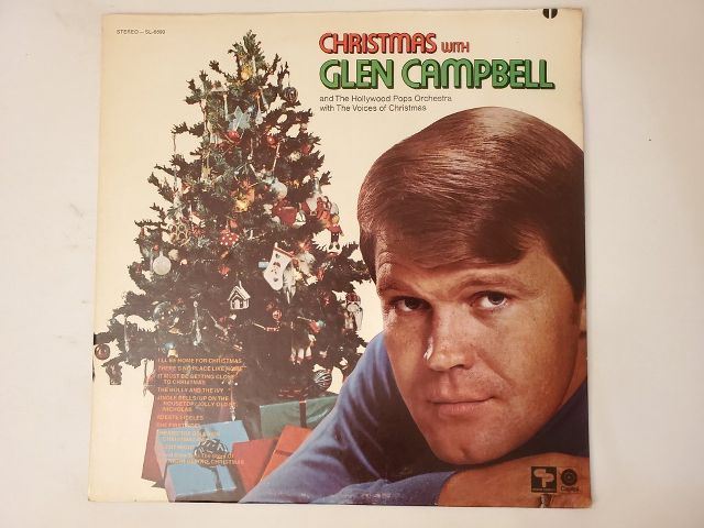 Glen Campbell Christmas with Glen Campbell vinyl record
