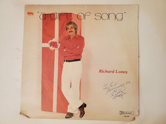 Richard Loney A Gift of Song vinyl record
