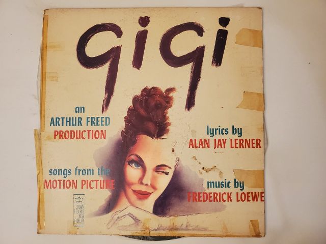 Original Motion Picture Soundtrack Gigi vinyl record
