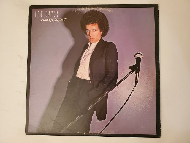 Leo Sayer Thunder in My Heart vinyl record