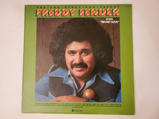 Freddy Fender Are You Ready for Freddy vinyl record