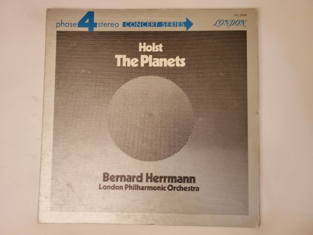 Bernard Herrmann, London Philharmonic Orchestra The Planets vinyl record