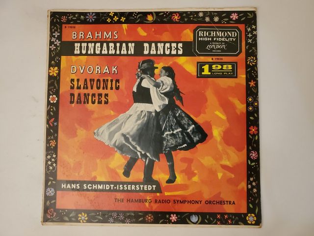 Hans Schmidt-Isserstedt / The Hamburg Radio Symphony Orchestra Brahms Hungarian Dances / Dvorak Slavonic Dances vinyl record