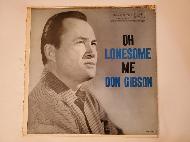 Don Gibson Oh Lonesome Me vinyl record