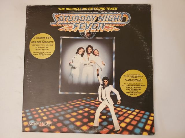 Various Artists Saturday Night Fever vinyl record