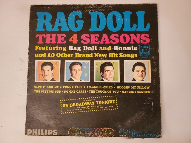 The 4 Seasons Rag Doll vinyl record