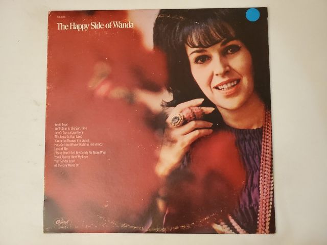 Wanda Jackson The Happy Side of Wanda vinyl record