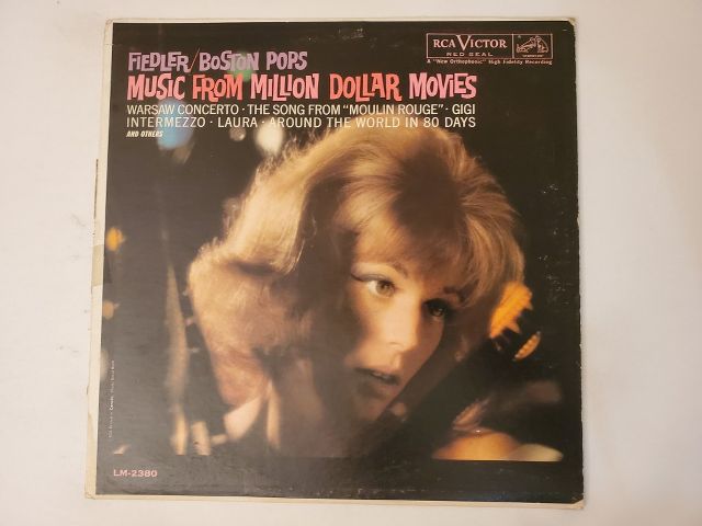 Fiedler/Boston Pops Music from Million Dollar Movies vinyl record