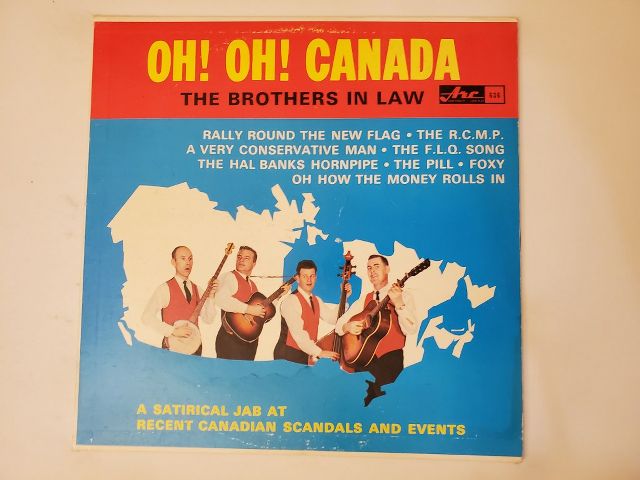 The Brothers in Law Oh! Oh! Canada vinyl record