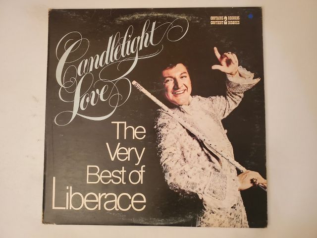 Liberace Candlelight Love: The Very Best of Liberace vinyl record