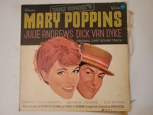Original Cast Mary Poppins vinyl record