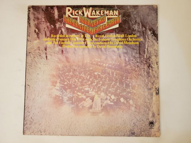 Rick Wakeman Journey to the Centre of the Earth vinyl record