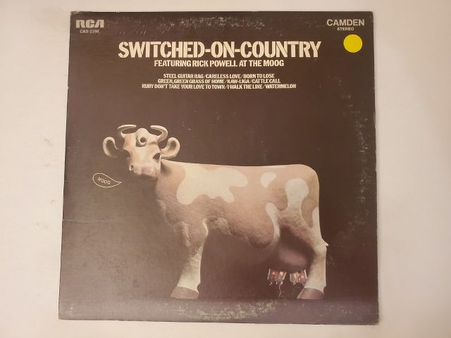 Rick Powell Switched-On-Country vinyl record