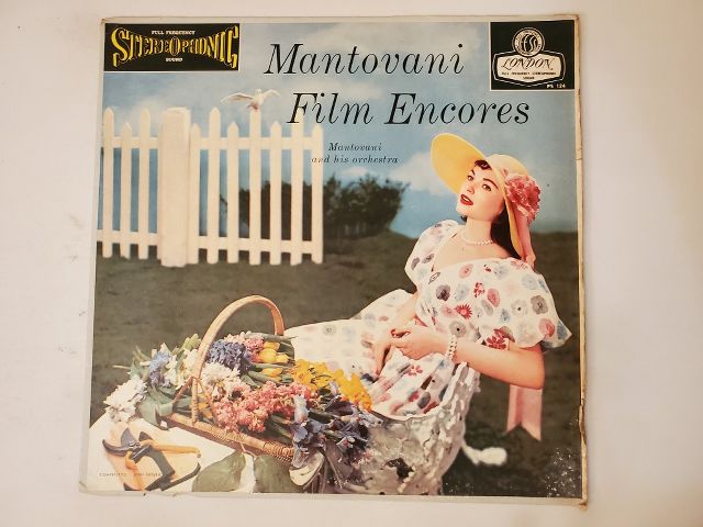 Mantovani and His Orchestra Film Encores vinyl record