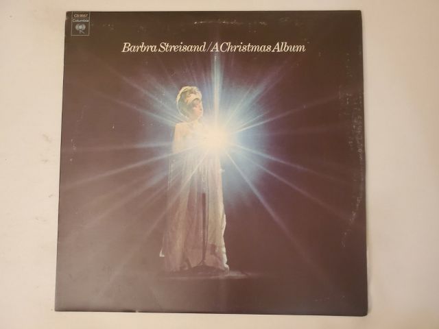 Barbra Streisand A Christmas Album vinyl record