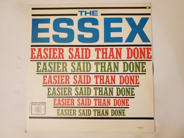 The Essex Easier Said Than Done vinyl record