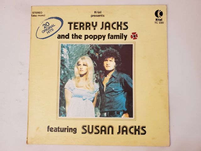 Terry Jacks and The Poppy Family 20 Original Hits vinyl record