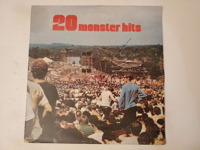 Various Artists 20 Monster Hits vinyl record
