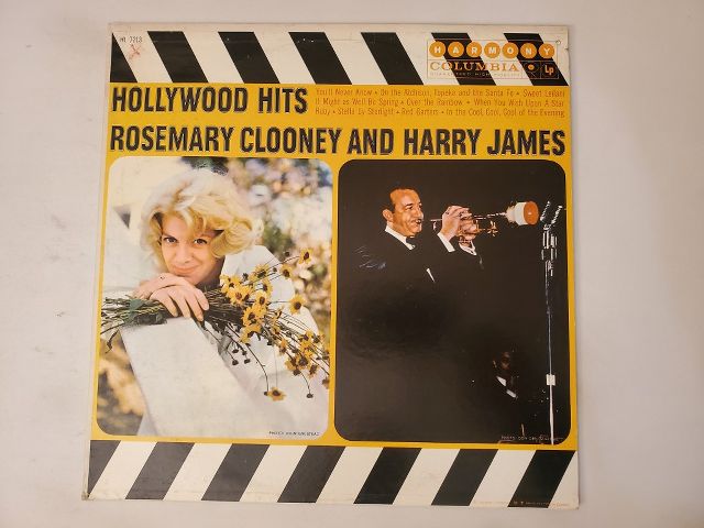 Rosemary Clooney and Harry James Hollywood Hits vinyl record