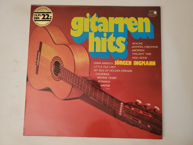 J?rgen Ingmann Gitarren Hits vinyl record