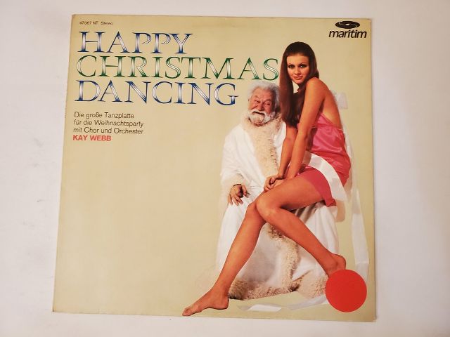 Kay Webb Happy Christmas Dancing vinyl record