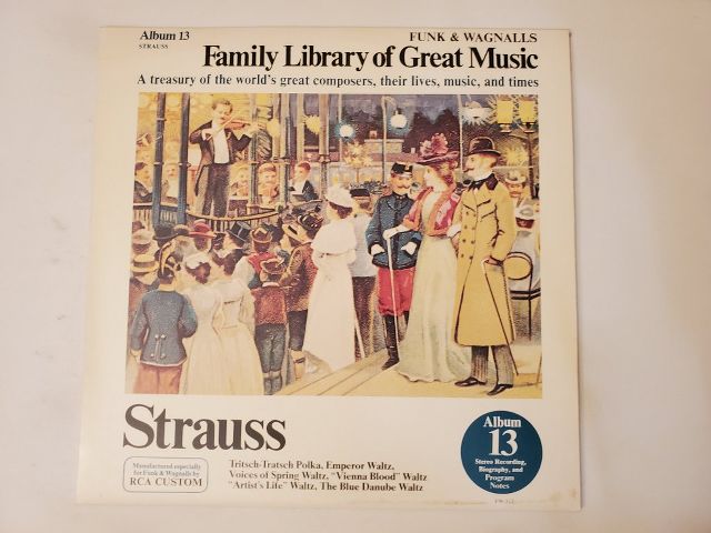Johann Strauss II Family Library of Great Music, Album 13 vinyl record