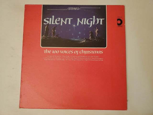 The 100 Voices of Christmas Silent Night vinyl record