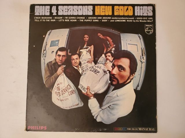 The 4 Seasons New Gold Hits vinyl record