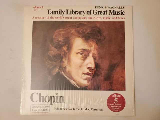 Chopin Family Library of Great Music: Album 5 vinyl record