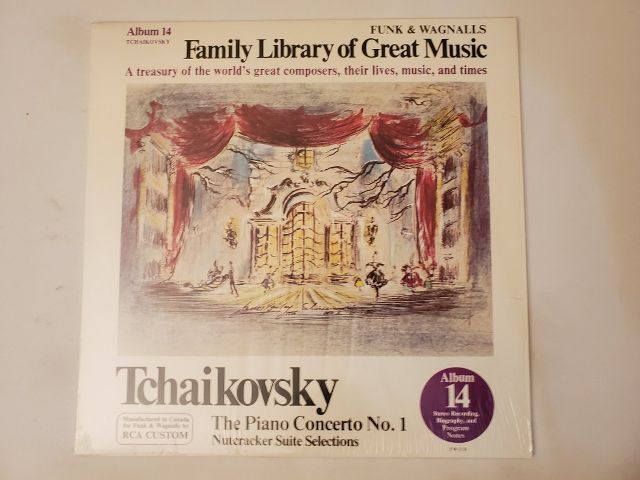 Tchaikovsky The Piano Concerto No. 1 / Nutcracker Suite Selections vinyl record