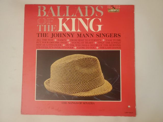 The Johnny Mann Singers Ballads of the King vinyl record