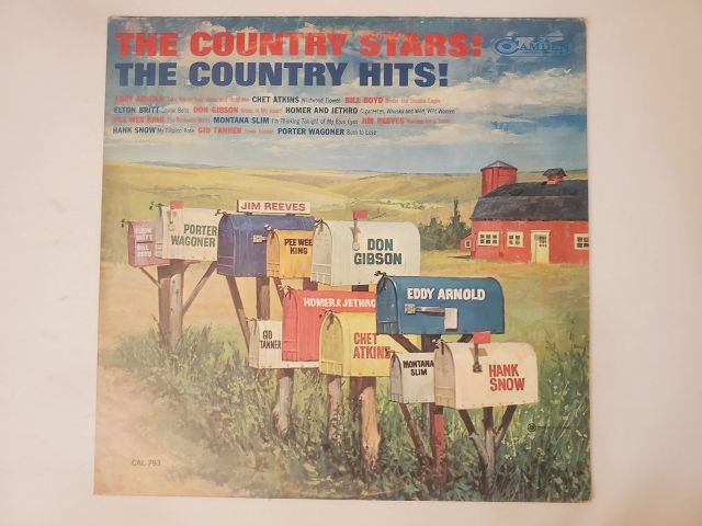 Various Artists The Country Stars! The Country Hits! vinyl record
