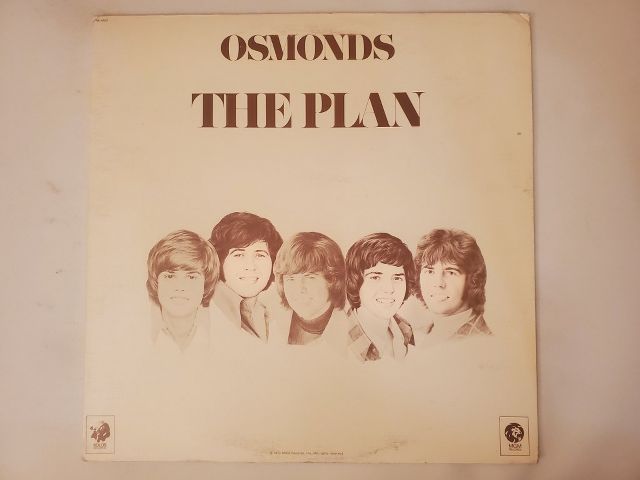 The Osmonds The Plan vinyl record