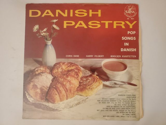 Chris Dane, Harry Felbert, Boolsen Kvartetten Danish Pastry: Pop Songs in Danish vinyl record