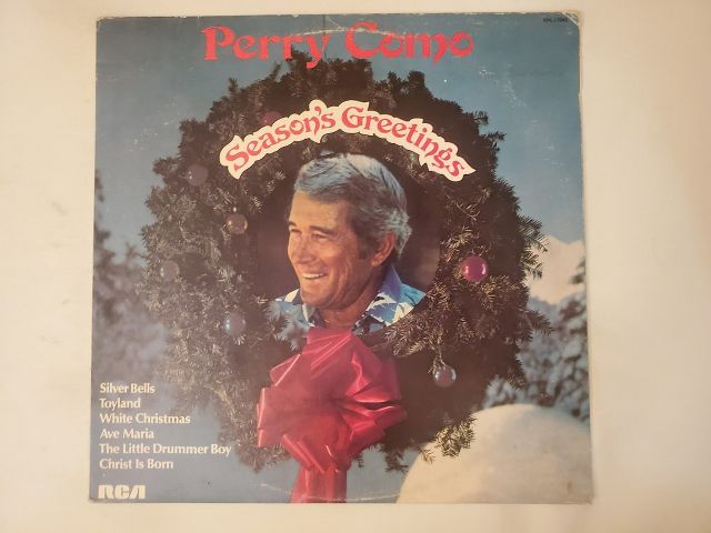 Perry Como Season's Greetings vinyl record