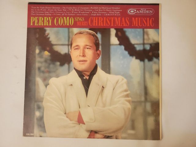Perry Como Perry Como Sings Merry Christmas Music vinyl record