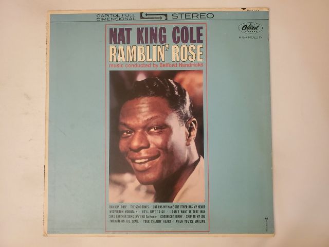 Nat "King" Cole Ramblin' Rose vinyl record