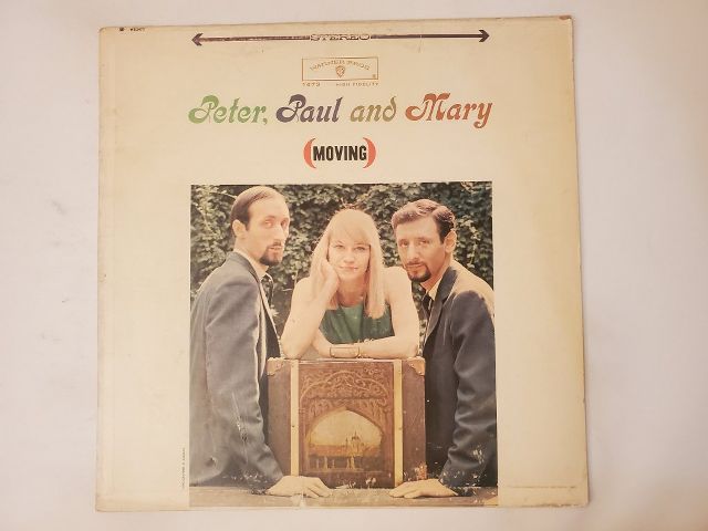 Peter, Paul and Mary Moving vinyl record