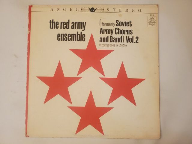 The Red Army Ensemble Vol. 2 (formerly Soviet Army Chorus and Band) vinyl record