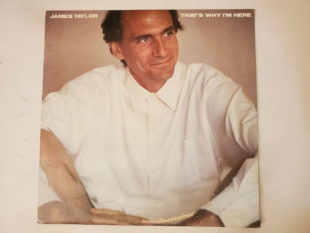James Taylor That's Why I'm Here vinyl record