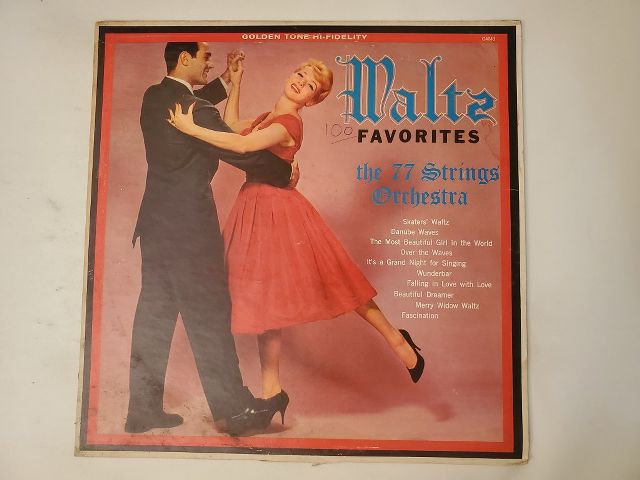 The 77 Strings Orchestra Waltz Favorites vinyl record