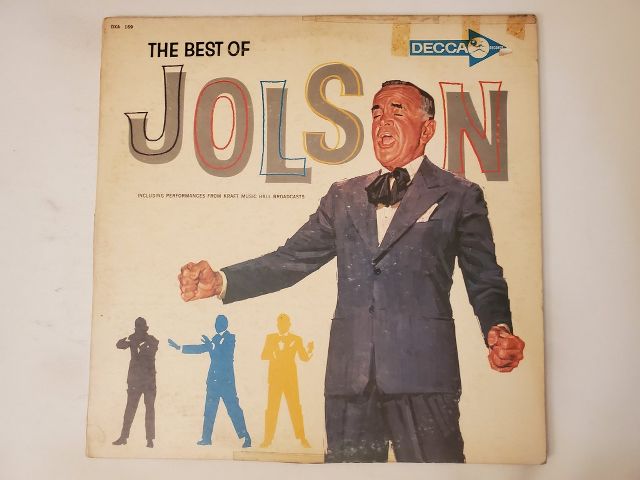 Al Jolson The Best of Jolson vinyl record