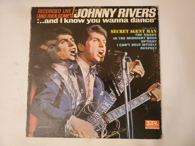Johnny Rivers ...And I Know You Wanna Dance vinyl record